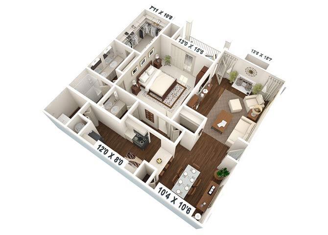 Floor Plan - The Bentley