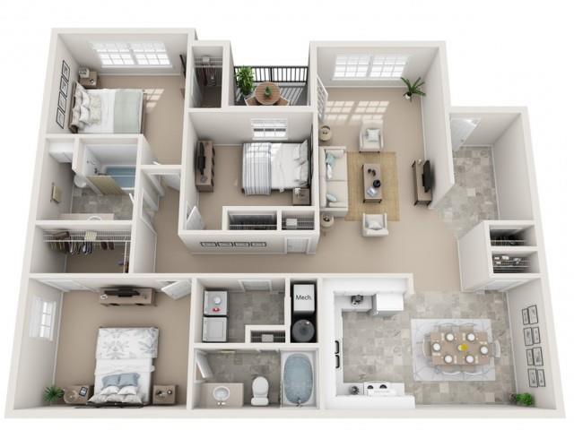 Floor Plan - The Southern