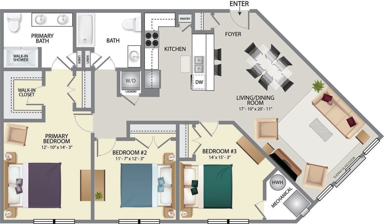 Floor Plan - 3A-2