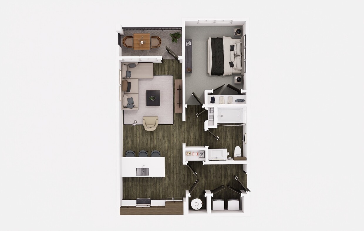 Floor Plan - Chicago A1