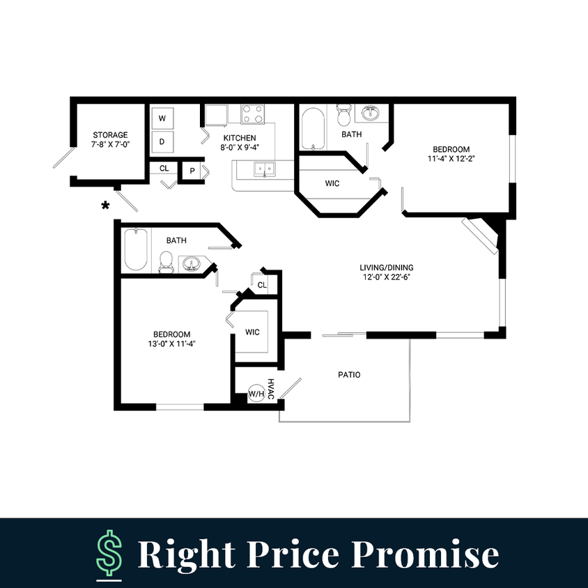 Floor Plan - Sunlight