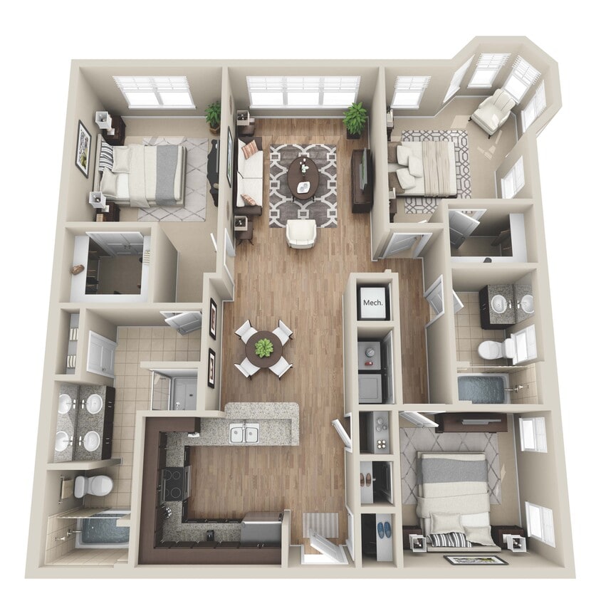 Floor Plan - 3A