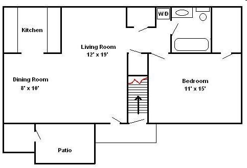 1 Bedroom Garden B - 1 Bedroom Garden B