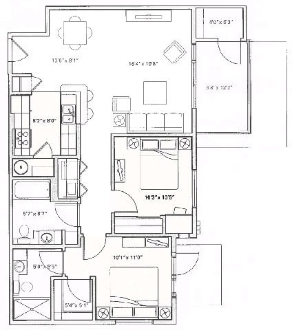 Floor Plan - Clark Fork