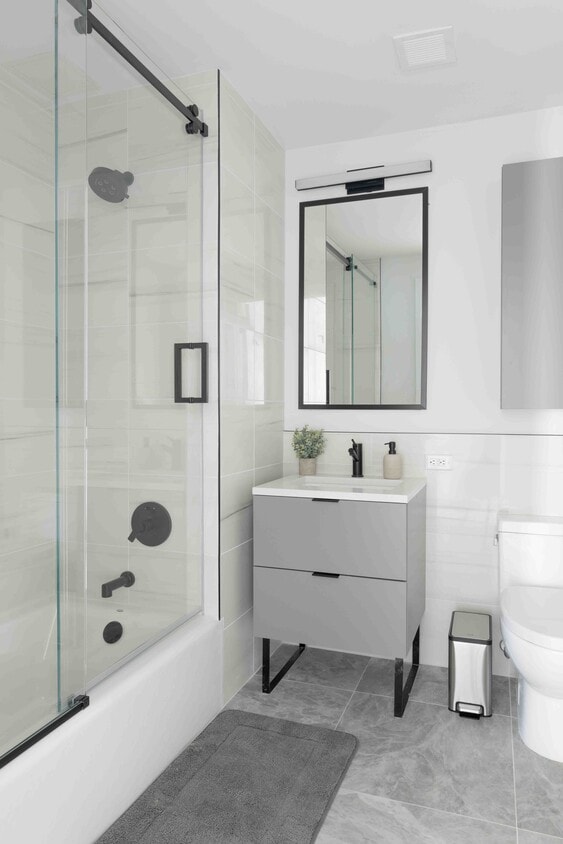 Floor Plan - Private Bedroom in a 4 Bed 2 Bath - H