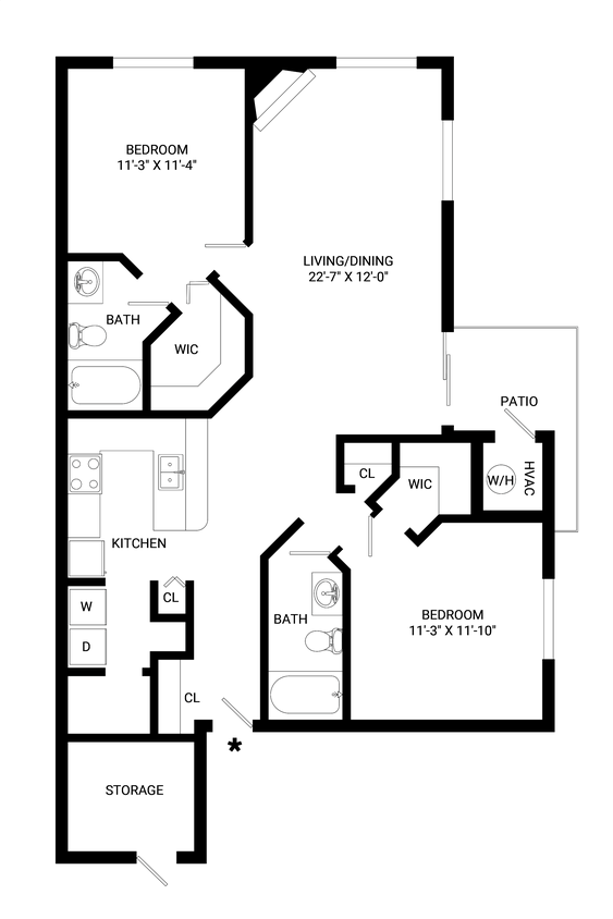 Floor Plan - Pikes