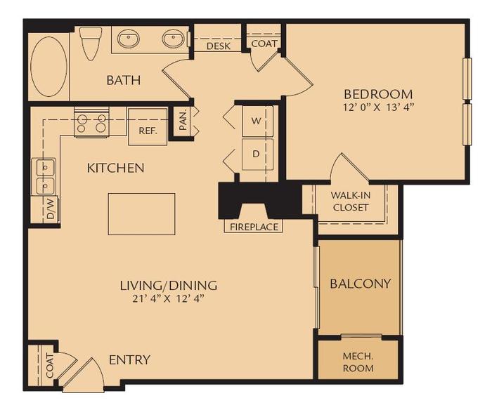 Floor Plan - A2 - Bacchus