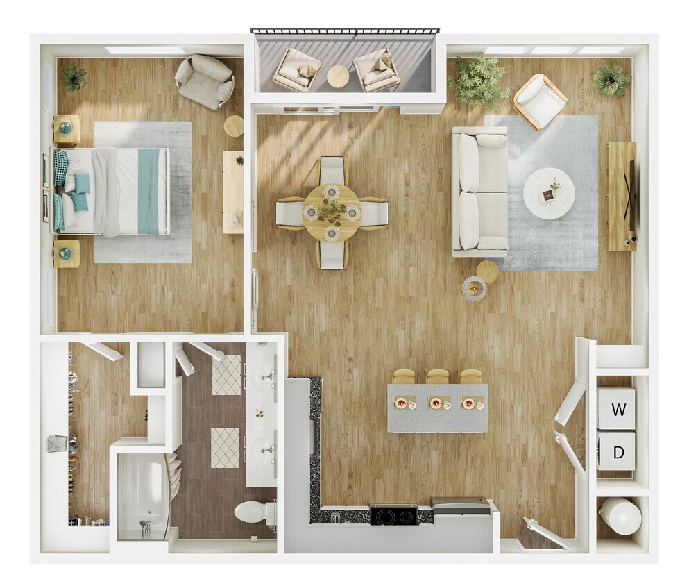 Floor Plan - A1O - White Buffalo