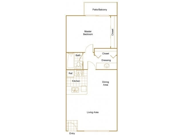 1x1 - 1x1 Small Gold