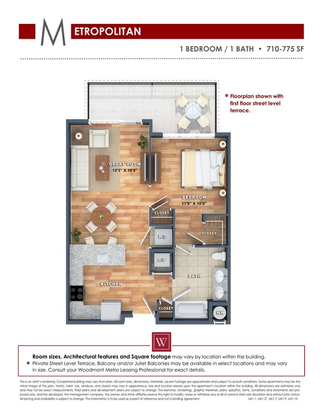 Floor Plan - Metropolitan