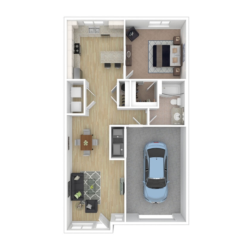 Floor Plan - Townhome E