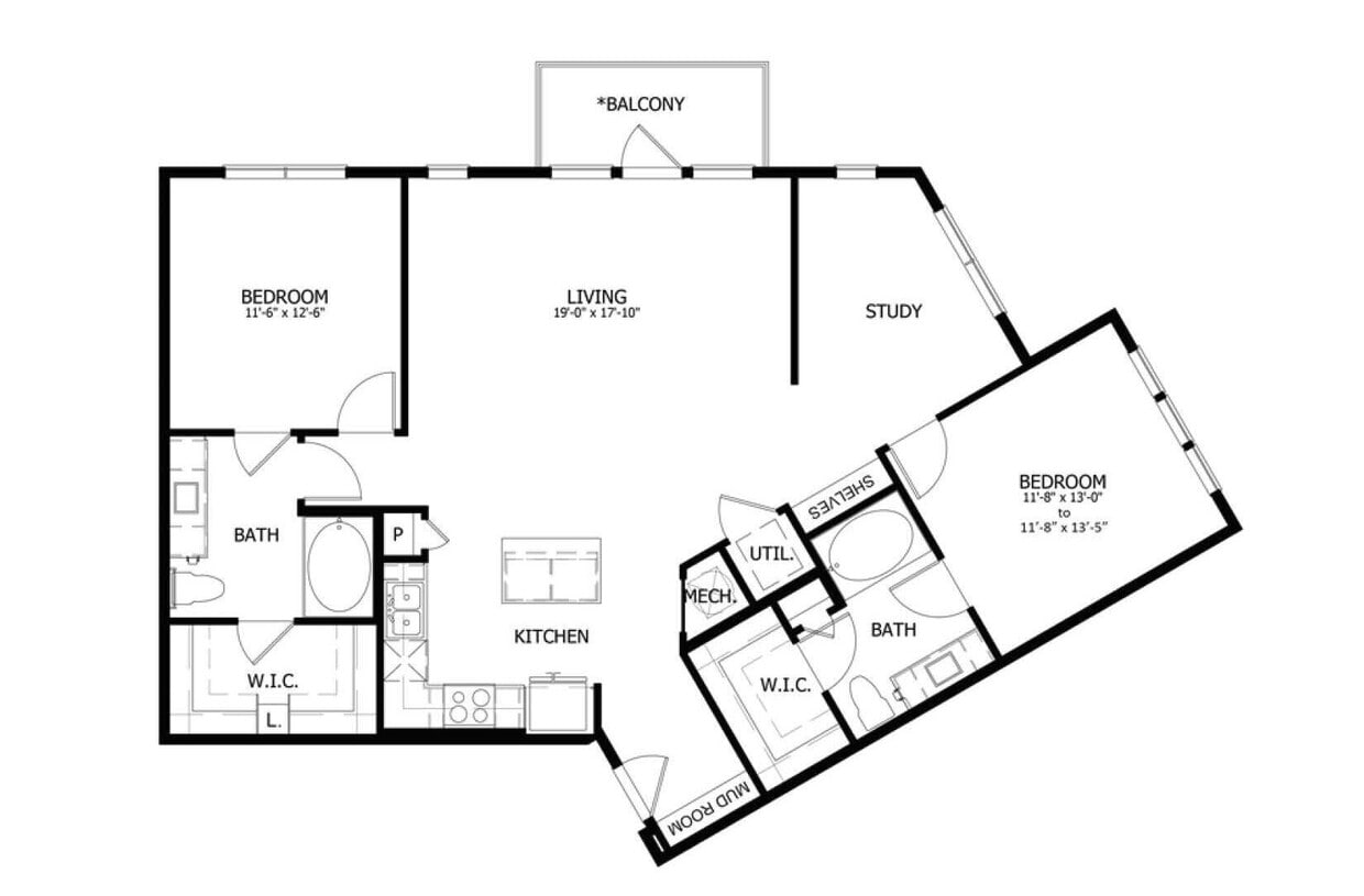 Floor Plan - Stag’s Leap 8B5