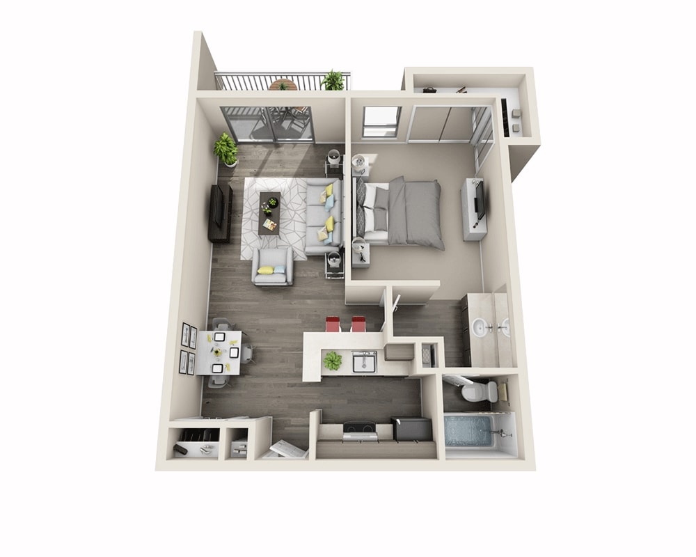 Floor Plan - Newport (A1B-S)