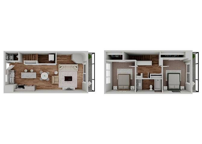 Floor Plan - B04T Townhome