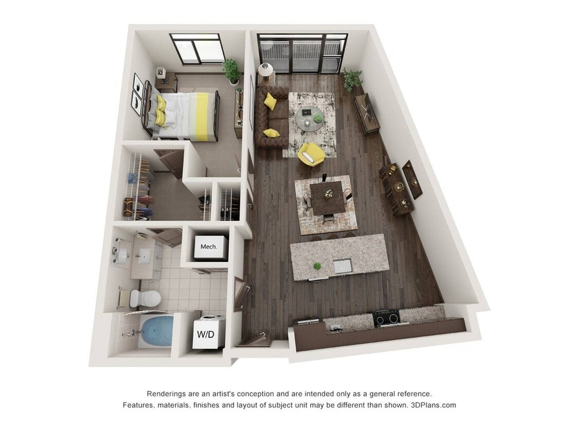 1 Bedroom - 1 Bathroom - Kirkwood (1 Bedroom & 1 Bathroom)