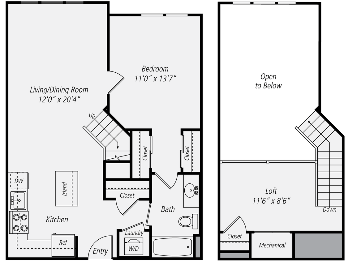 Floor Plan - A7 Loft
