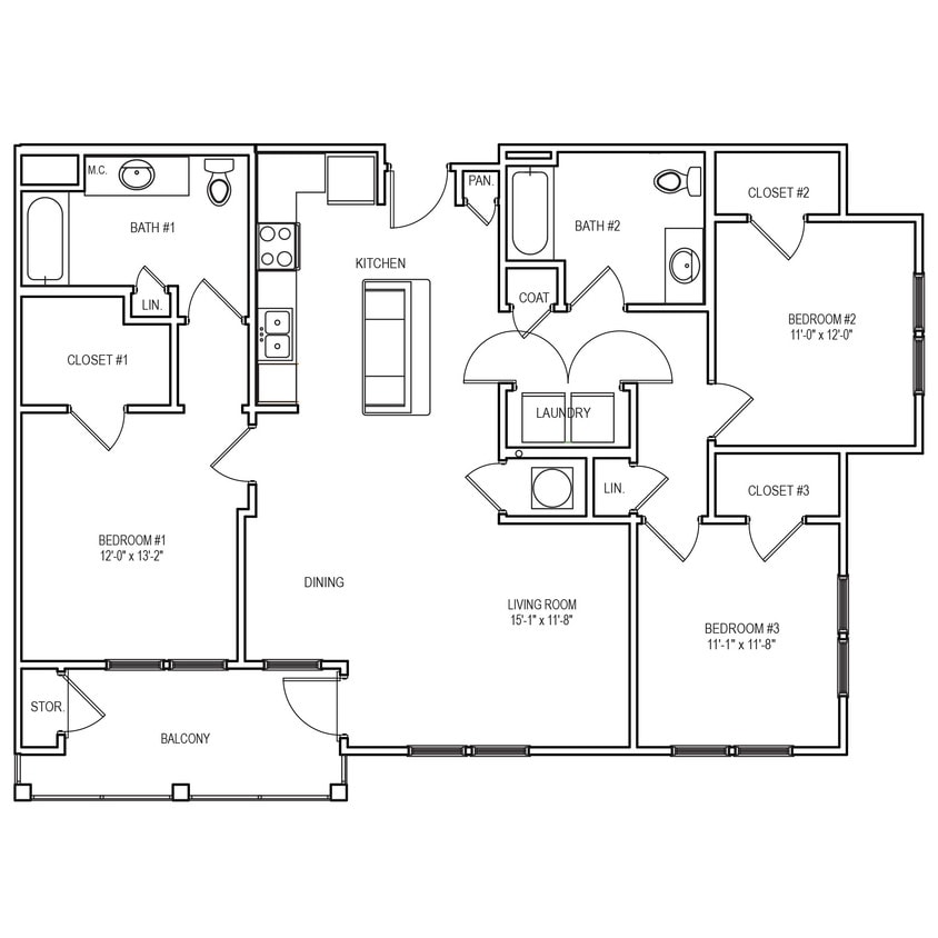 Capital Place at Southwood - Live Oak - Alt - 2 Beds - 2 Baths - 1486 Sq. ft. - Live Oak - Alt