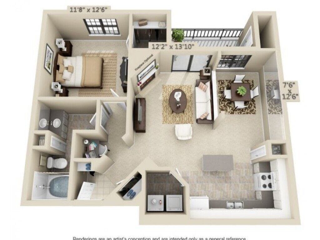 Floor Plan - Cypress (A3)