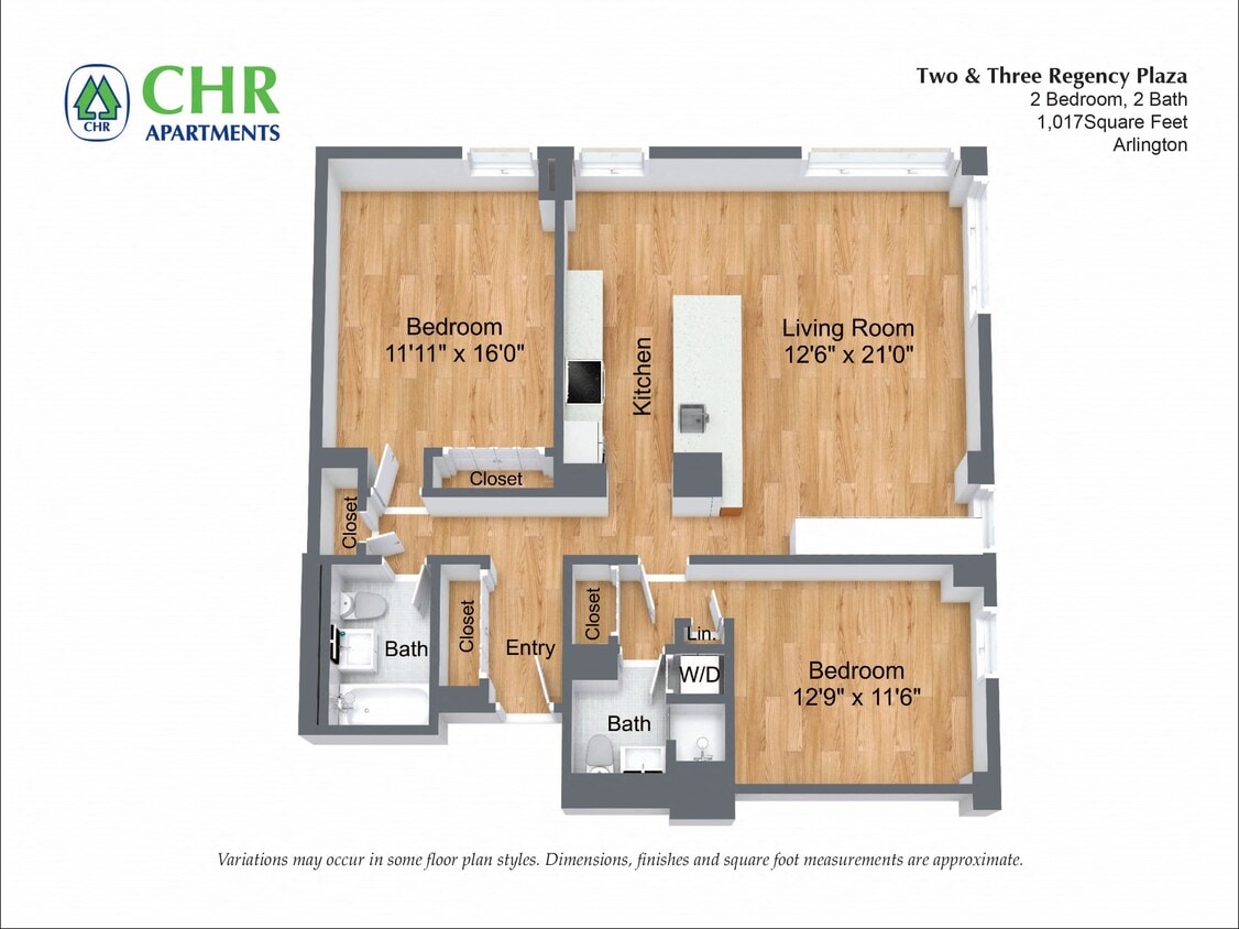 Floor Plan - 2 Bedroom