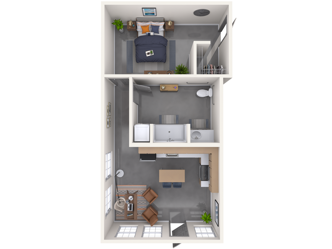 Floor Plan - A12 Work Live