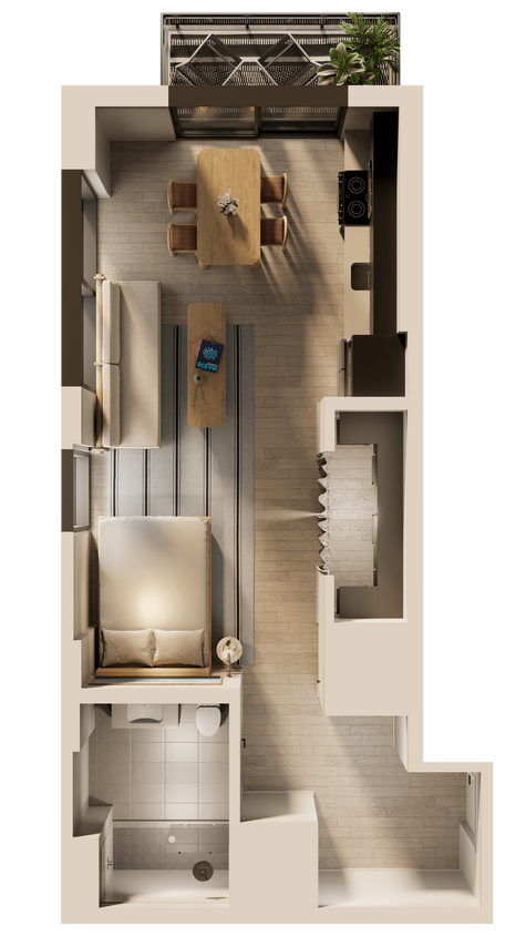 Floor Plan - Banzai Studio