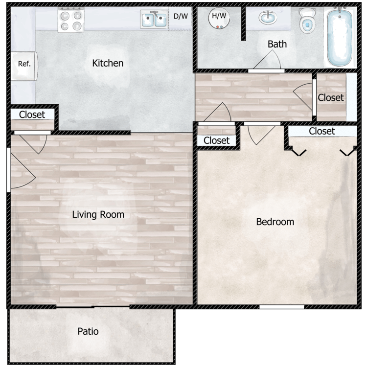 1B_888849.png - 1 Bed 1 Bath