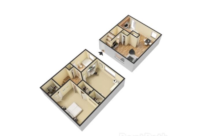 Floor Plan - 2 Bedroom