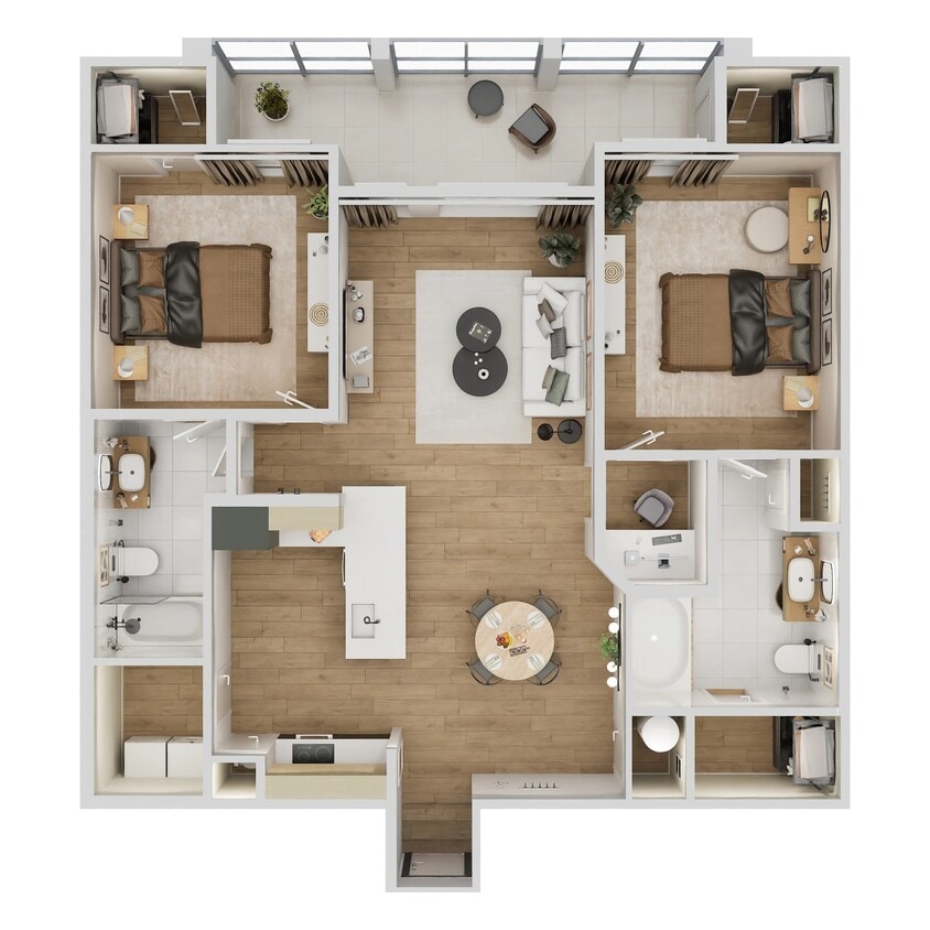 Floor Plan - The Montgomery Upper