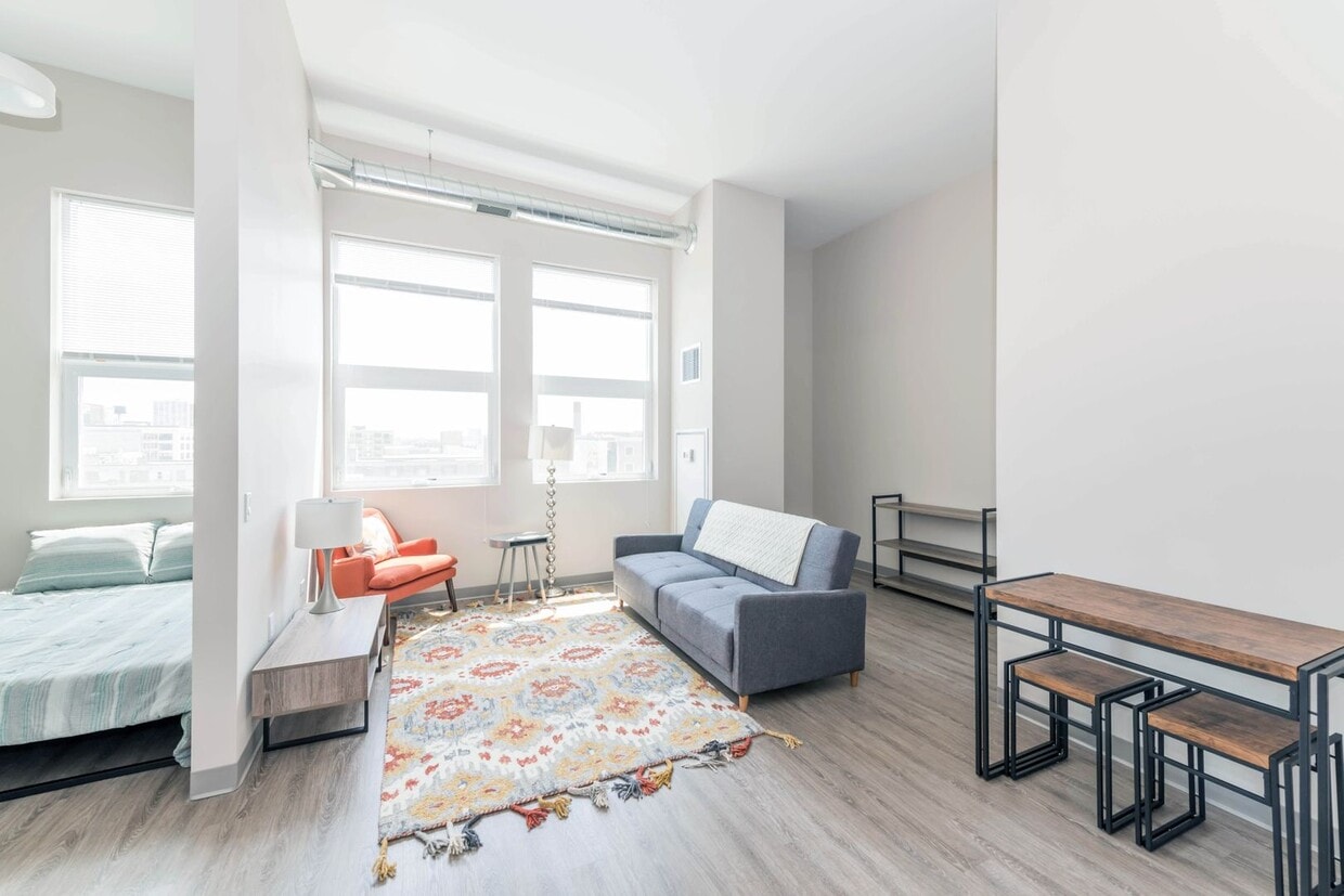 Floor Plan - One Bed Loft - B