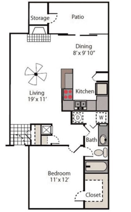 Floor Plan - The 781