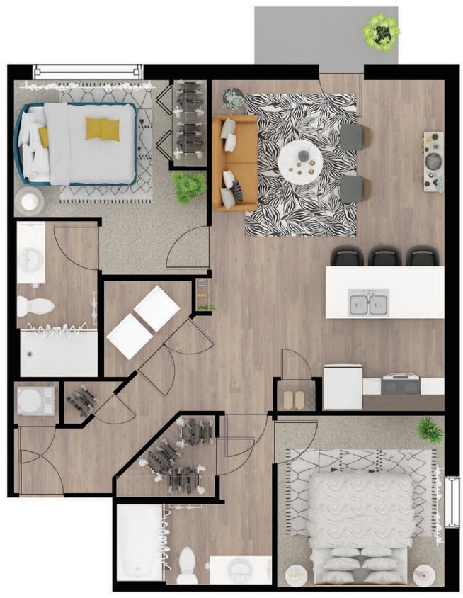 Floor Plan - Wabash