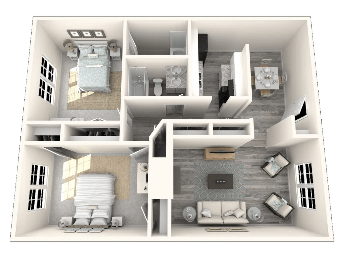 Floor Plan - Oak