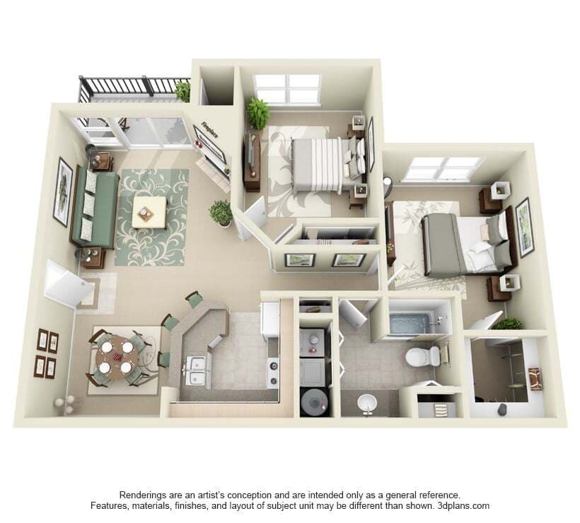 Floor Plan - Residence 3 Upgraded 