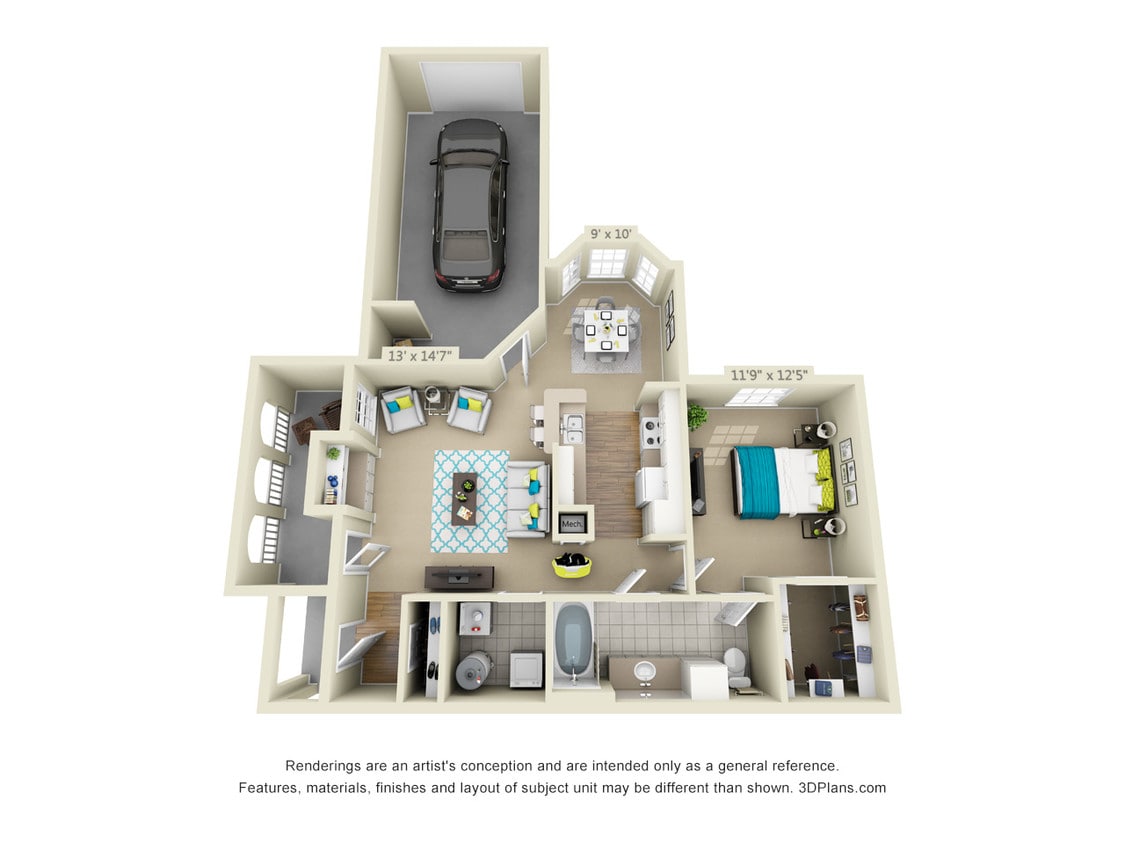 Floor Plan - Whitehall Carriage Home
