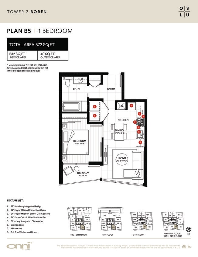 Floor Plan - Boren B5