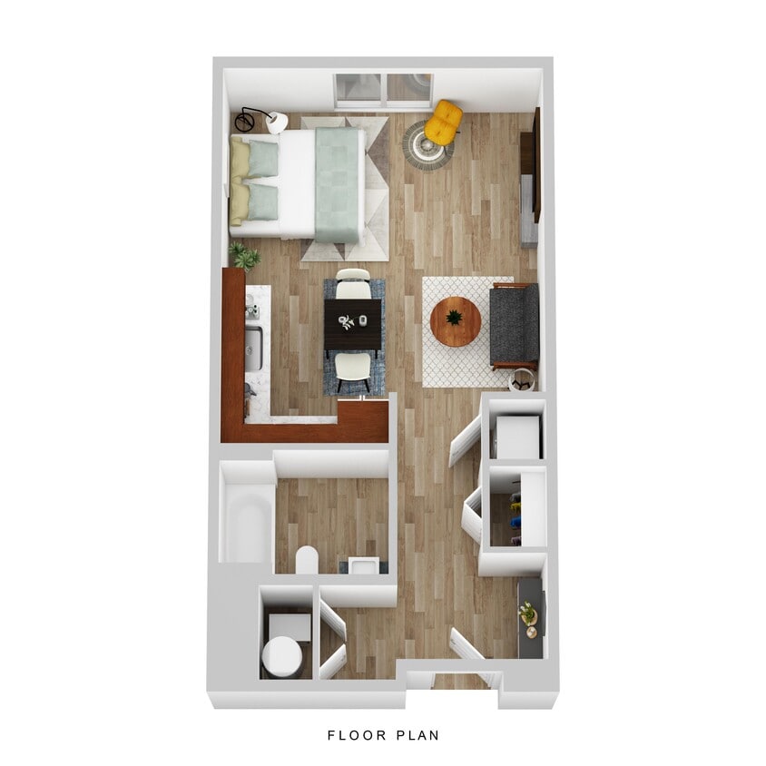 Floor Plan - Studio A