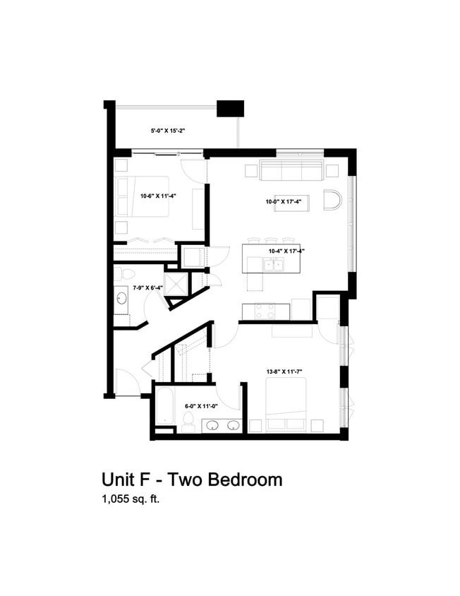 Floor Plan - Unit F
