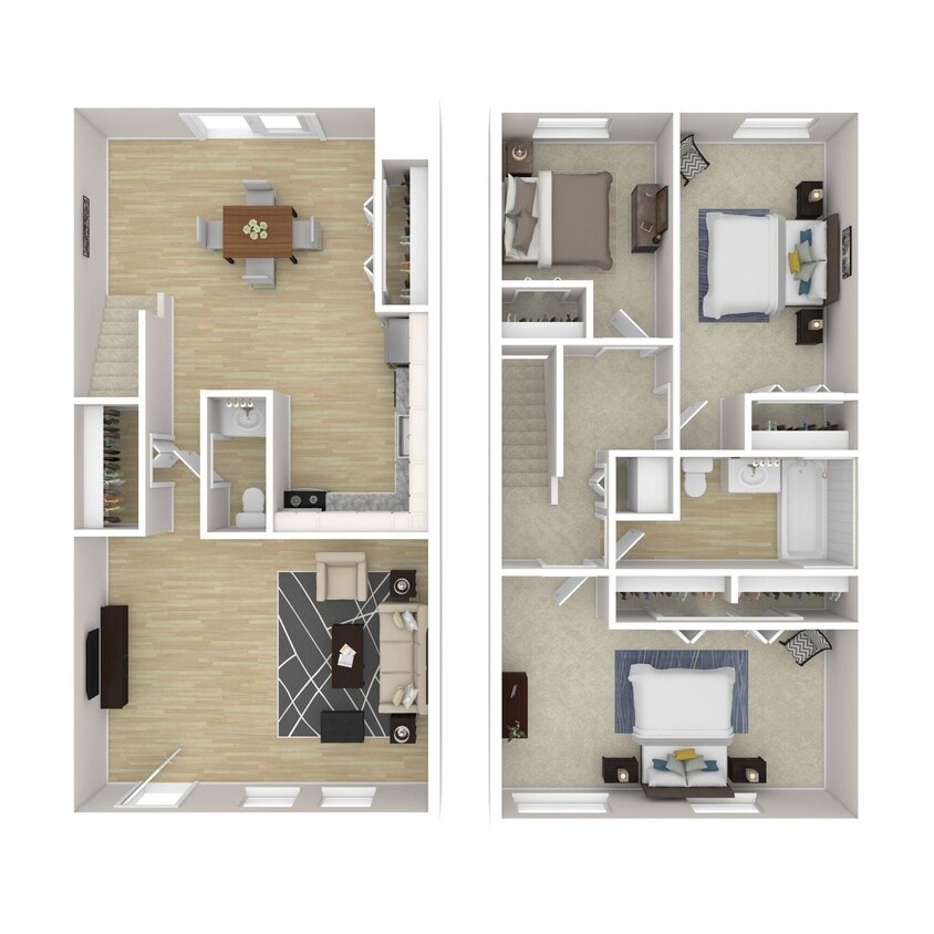 Floor Plan - C2 Townhome