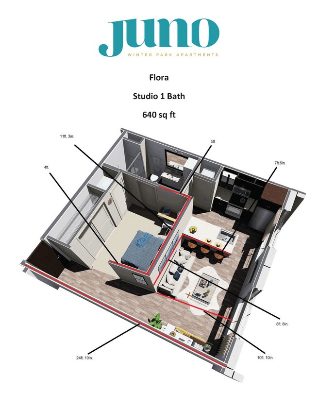 Floor Plan - Flora