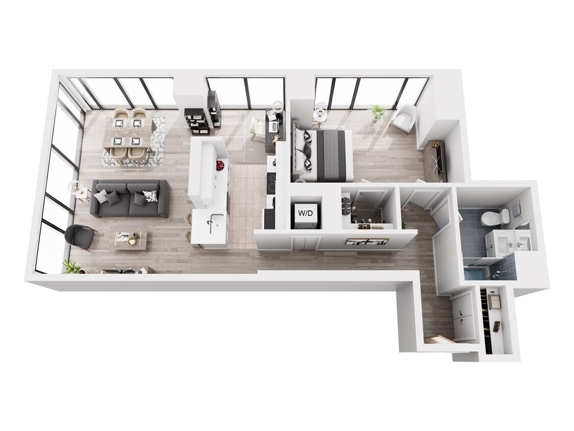 A3 floor plan Lake and Wells - A3