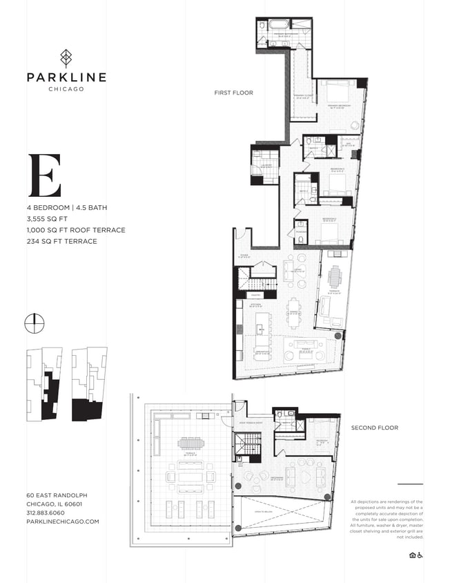 Floor Plan - Penthouse E