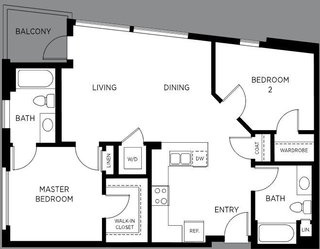 Floor Plan - B2B-E