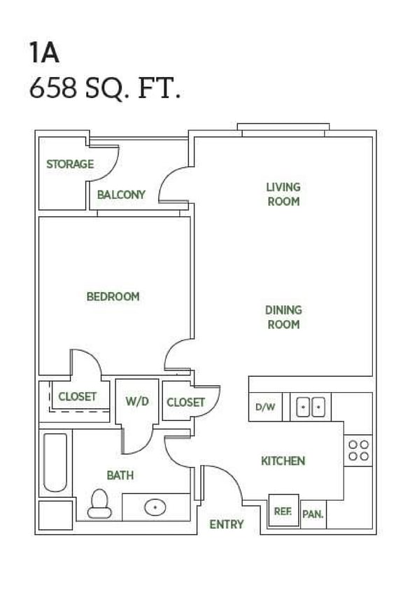 Floor Plan - 1A