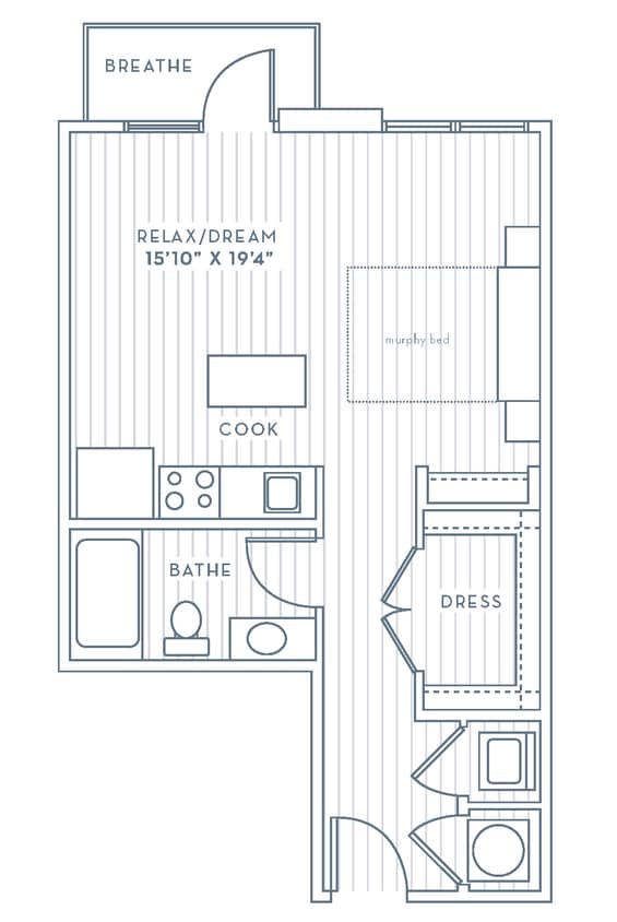 S3R floor plan Presley Uptown - S3R