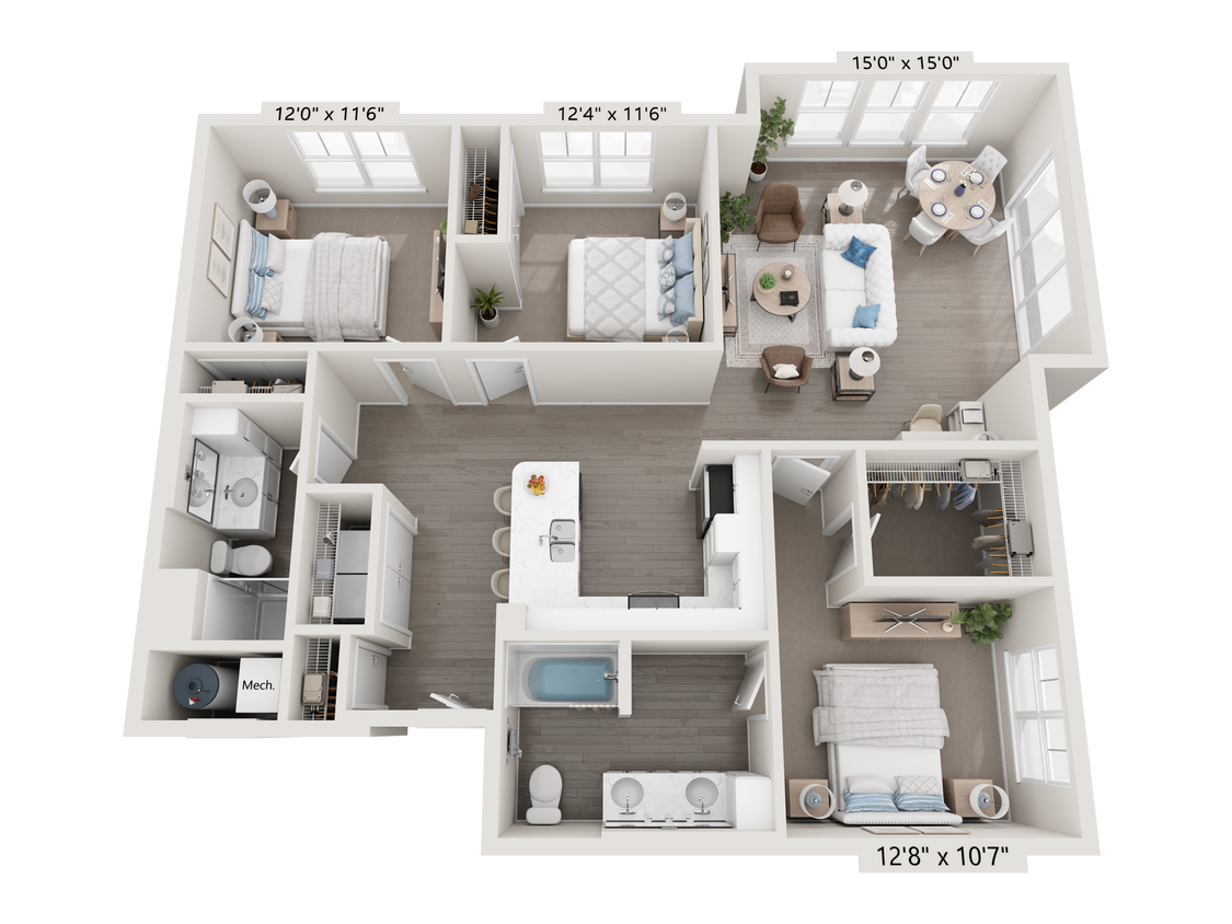 Floor Plan - C40K-H