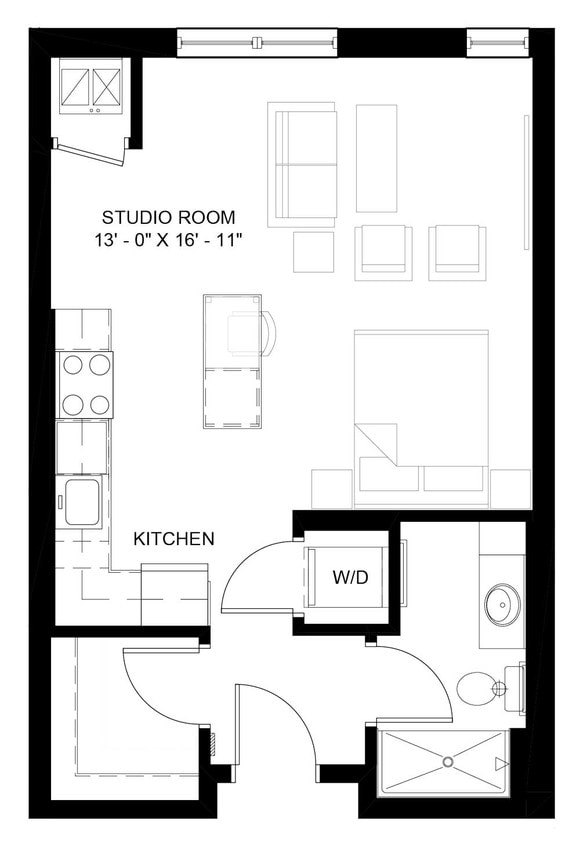 Floor Plan - The Elbert (A1)