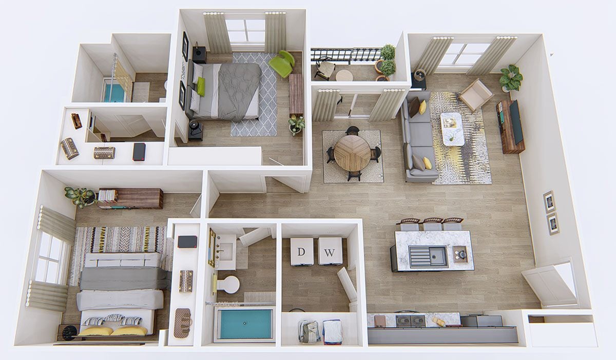 Floor Plan - Serene