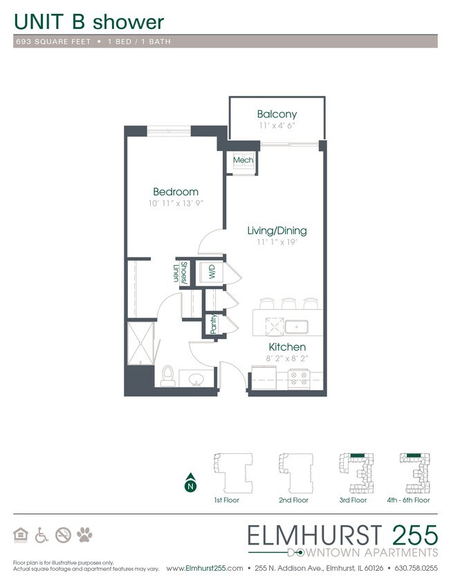 Floor Plan - B Shower