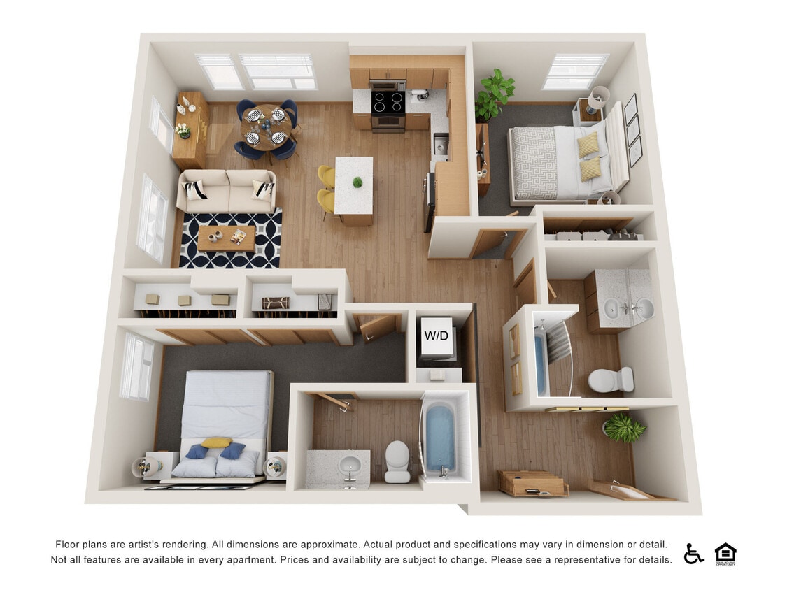 Floor Plan - 2-E MFTE