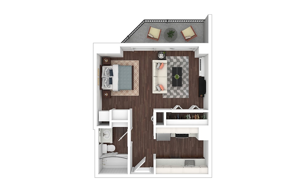 Floor Plan - S1 - Renovated